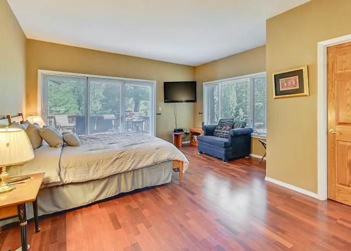 Forested In W/ Large Deck & Grill! *